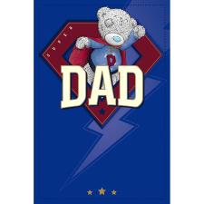 Super Dad Me To You Bear Father Day Card Image Preview